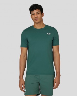 Castore Active Short Sleeve T-Shirt πρασινο | 914PHORXF