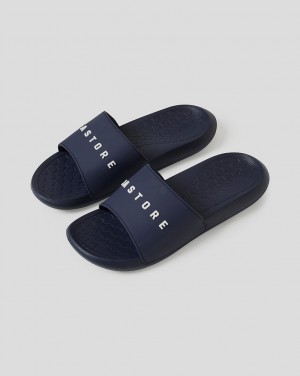 Castore Active Sliders σκουρο μπλε | 860JWIZTO