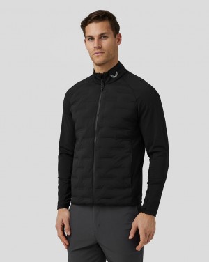 Castore Golf Hybrid Jacket μαυρα | 654CEKLJI