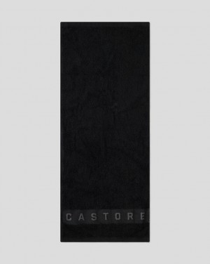 Castore Gym Towel μαυρα | 812LYGQFK