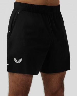 Castore Zone Lightweight Ventilated (6”) Training Shorts μαυρα | 051VGRUHF